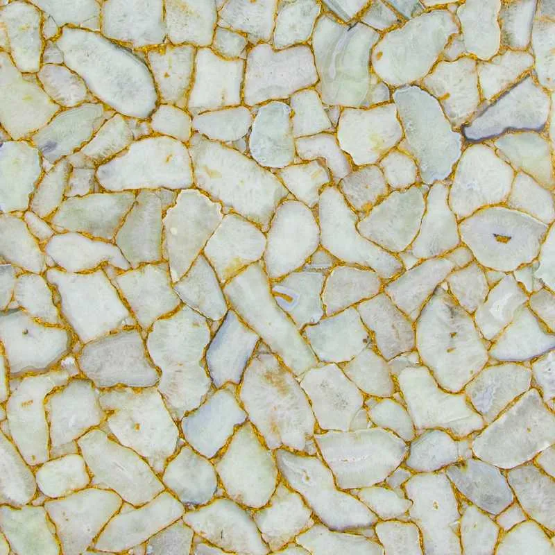 Агат Agate Crystal With Gold Inlay
